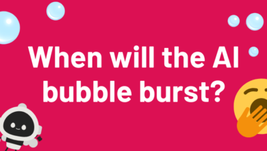 When will the AI bubble burst?
